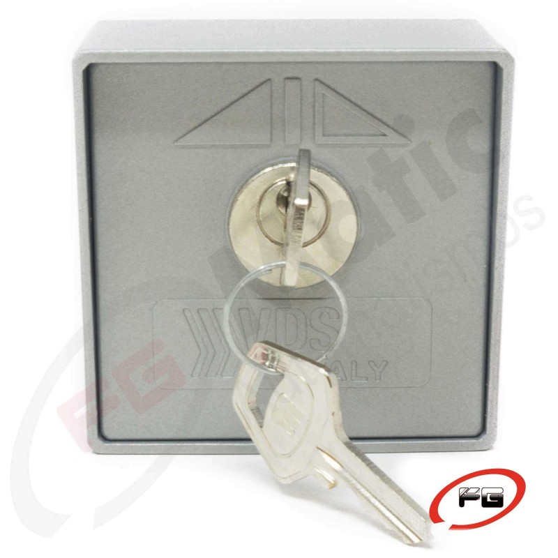 Key selector in aluminium