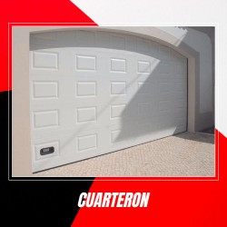 Seccional cuarterón - Puerta de garaje residencial
